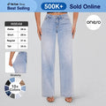 Magic ONESO Mid-Low Rise BBL Wide Leg Jeans