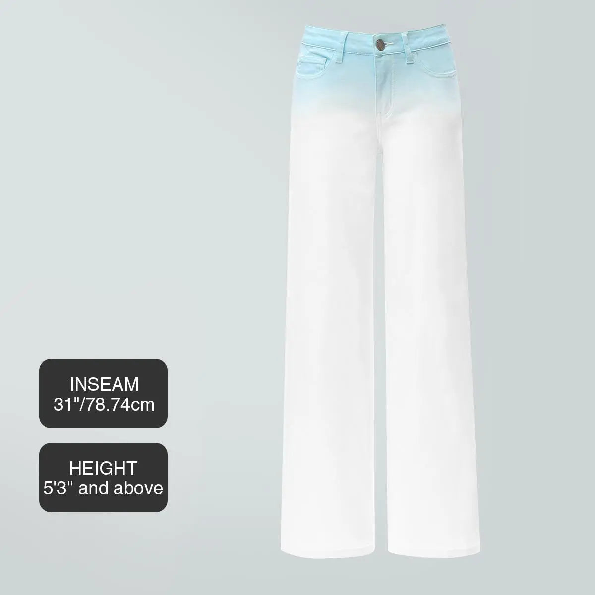Magic ONESO Mid-Low Rise BBL Wide Leg Jeans