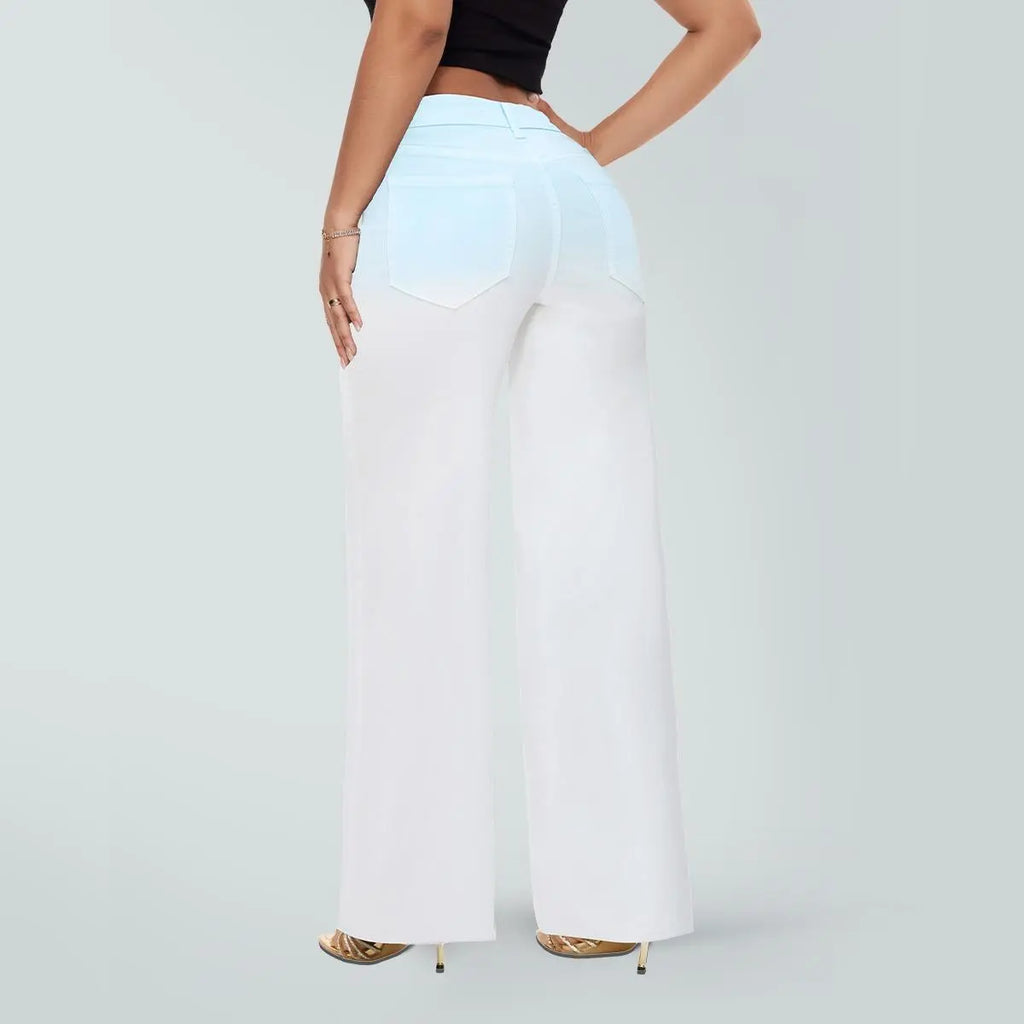 Magic ONESO Mid-Low Rise BBL Wide Leg Jeans