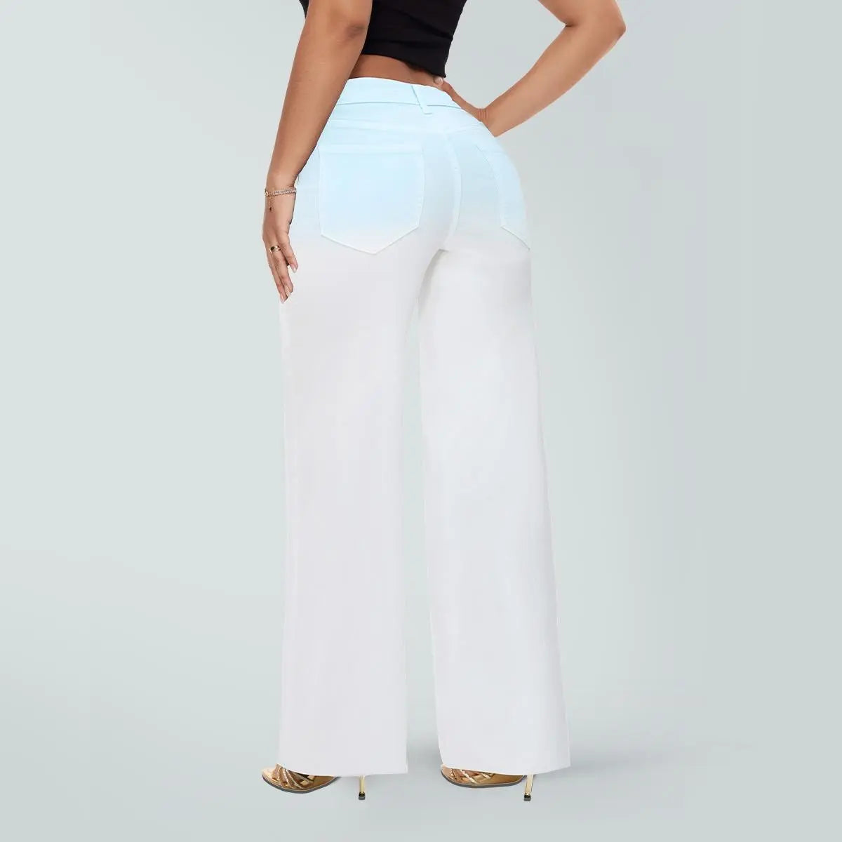 Magic ONESO Mid-Low Rise BBL Wide Leg Jeans