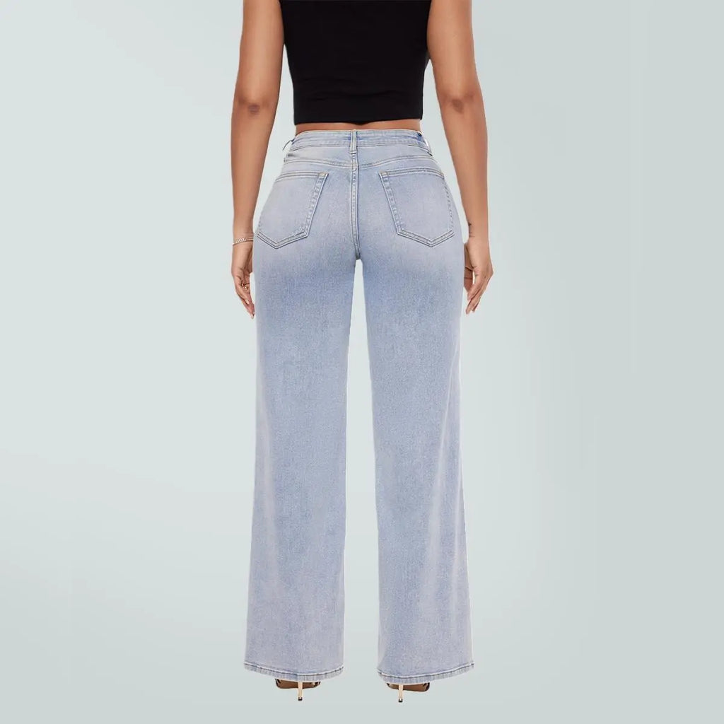 Magic ONESO Mid-Low Rise BBL Wide Leg Jeans